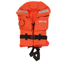 Navyline Rettungsweste 100N Orange Kragen Pip...