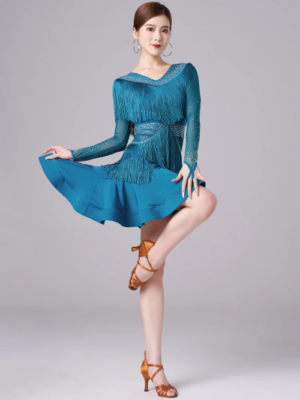New Woman Latin Dance Dress Dancing Performance Women - Main Image