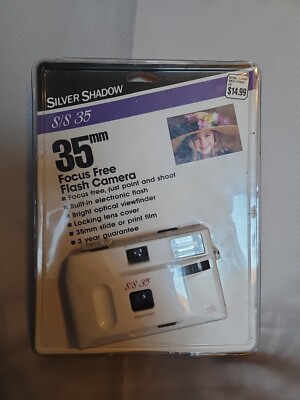 New Silver Shadow S/S Automatic 35mm Focus Free Camera 