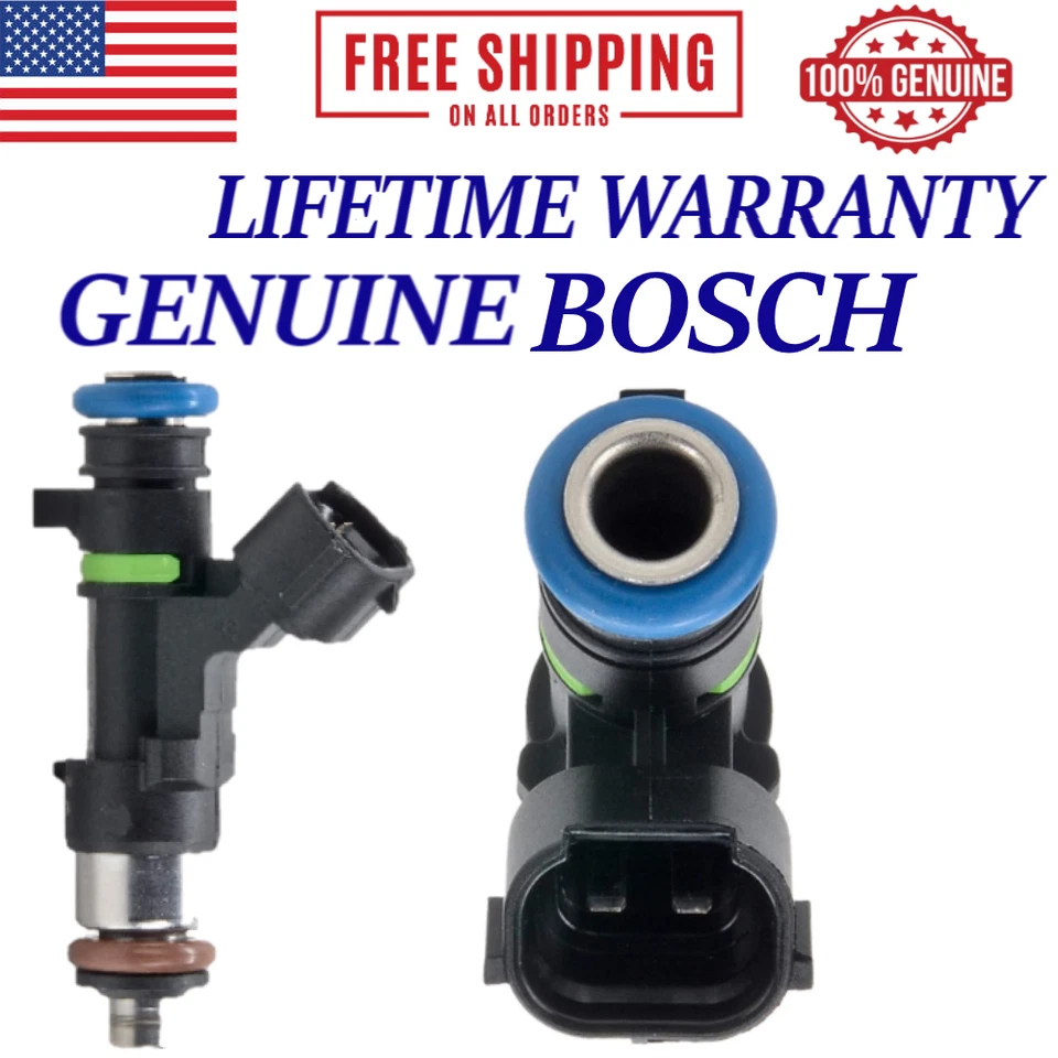 Juego/6 inyectores de combustible OEM BOSCH para Nissan Máxima 2003-2009 3,5 L V6 Foto 3 de 3