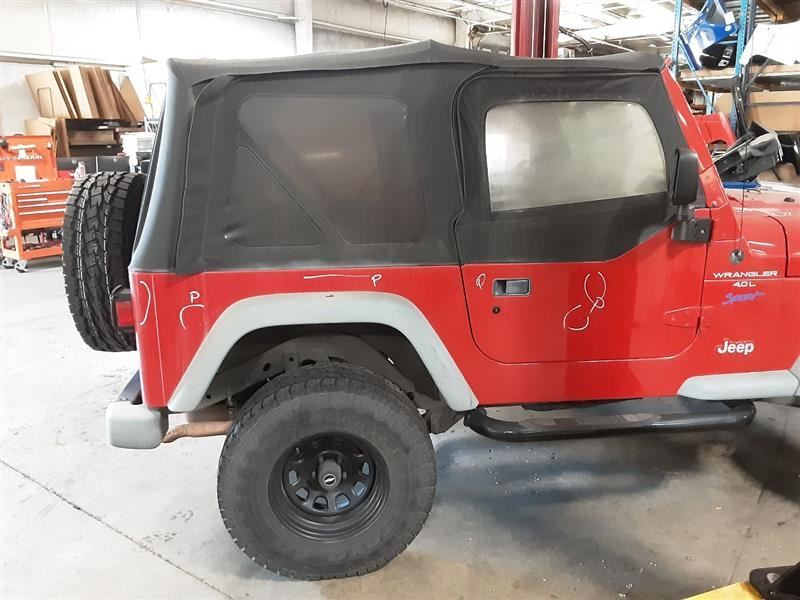 Jeep TJ Wrangler OEM Rear Tailgate 3rd Brake Light Contacts 19972006