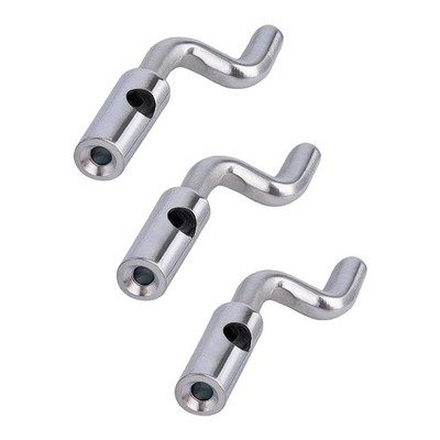 3pcs Silver Z Bend Throttle Cable Ends for Brake and Throttle Cable Maintenance