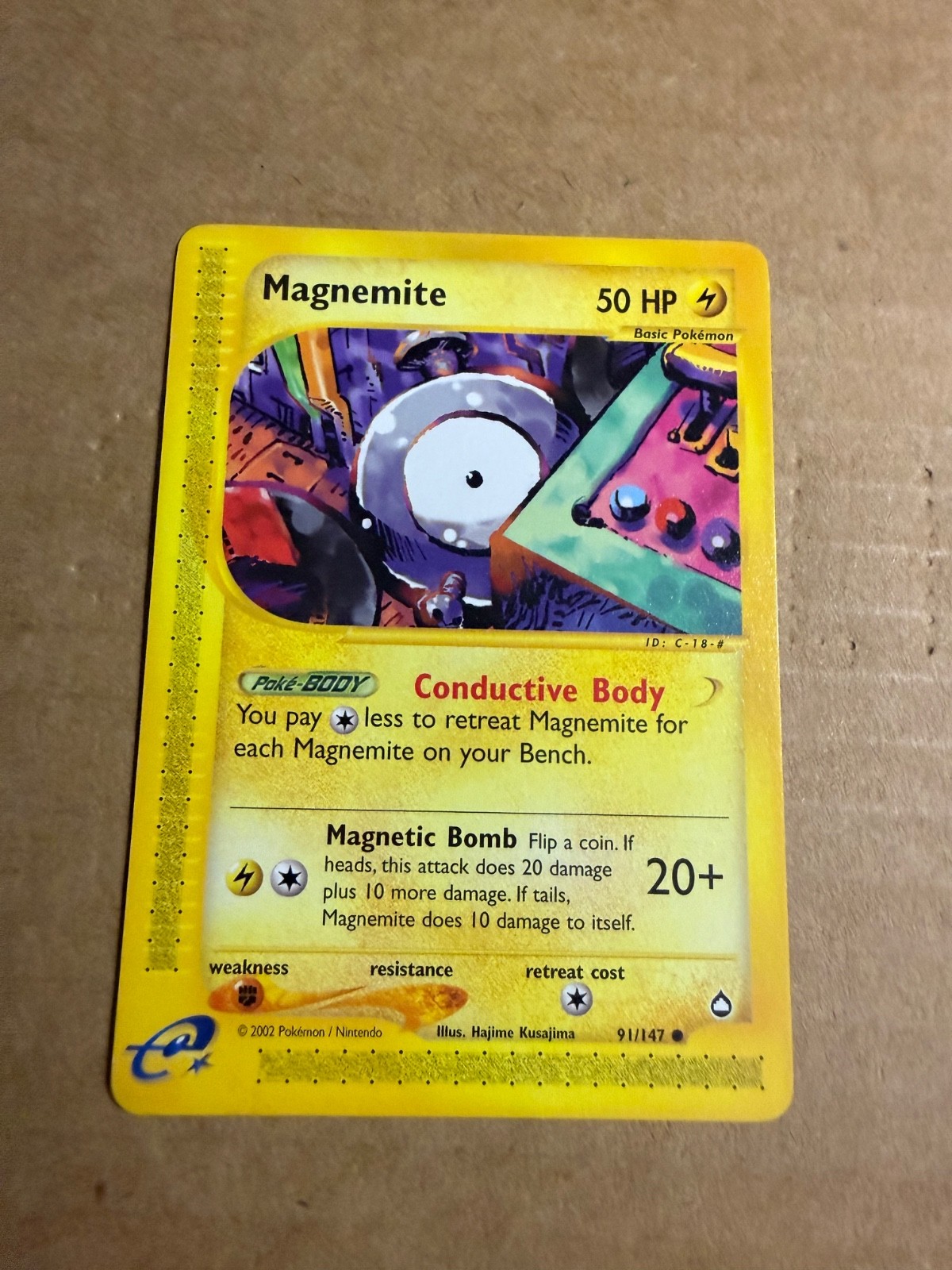 Magnemite 091/147 Aquapolis Regular
