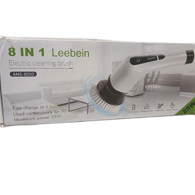 Elektrische Reinigungsbürste,Electric Spin Scrubber schnurlos mit 8 austauschbar