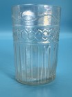 ANTIQUE Early 20th Century Ribbed Pressed Glass Tumbler Clear Barware Rare! — photo 4