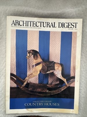 June 1986 Architectural Digest Country Houses Stanford White Home 