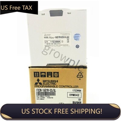New In Box MITSUBISHI FX2N-16EYR-ES/UL FX2N16EYRESUL Extension Module