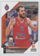 2017-18 Upper Deck Euroleague Exclusives 26/100 Sergio Rodriguez #65 1vd