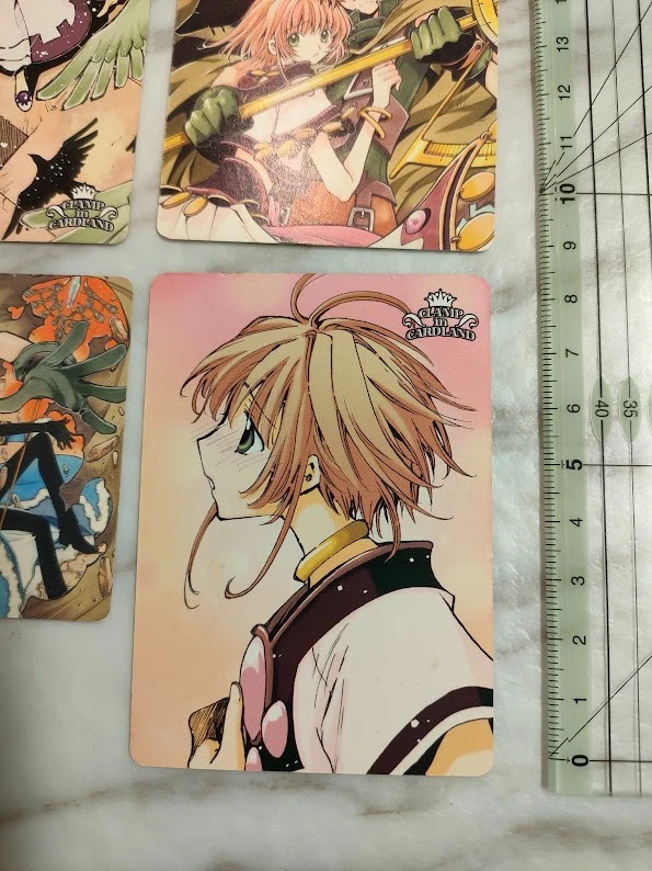 Tsubasa: RESERVoir CHRoNiCLE card Game 4 sheets Japan CLAMP With tracking F/S - Image 4 of 4