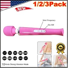 Handheld Massager Wand Vibrating Massage Magic Full Body Therapy Motor 20 Speed