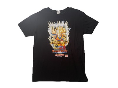 Dragon Ballz Dokkan Battle Original 3rd Anniversary T-Shirt Size L