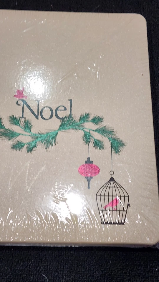 Creative Memories 12" x 12" Coverset Album Beige Christmas Noel + White Refill - Image 2 of 4