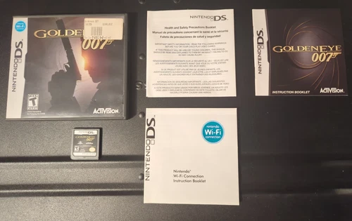 GoldenEye 007 (Nintendo DS, 2010) - Manual & Case Included