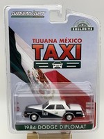 Dodge Diplomat Tijuana Mexico Taxi In 1:64 Limitiert Greenlight Exclusive Neu
