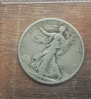 UNITED STATES 1933 -S WALKING  LIBERTY SILVER HALF DOLLAR  VG TO F