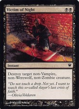 Victim of Night ISD 124 Normal English NM - MTG