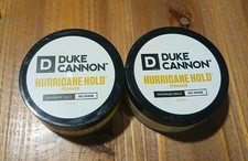 2-Pack DUKE CANNON Hurricane Hold No Shine Maximum Hold Pomade - 2 oz each