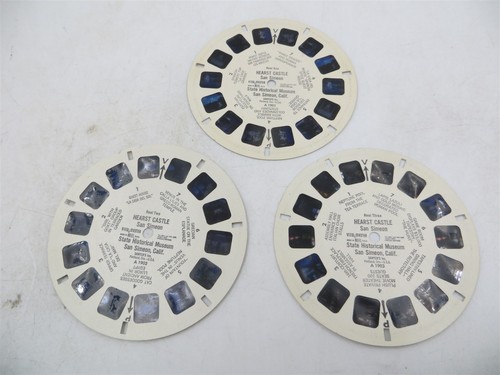View Master A190, Hearst Castle, San Simeon, California, 3 Reel Set