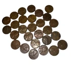 Lincoln Wheat Penny Lot (31 Coins) 1915-1957 Mixed Dates Circulated US Coins