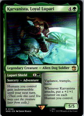 Magic Karvanista, Loyal Lupari WHO 106 NM