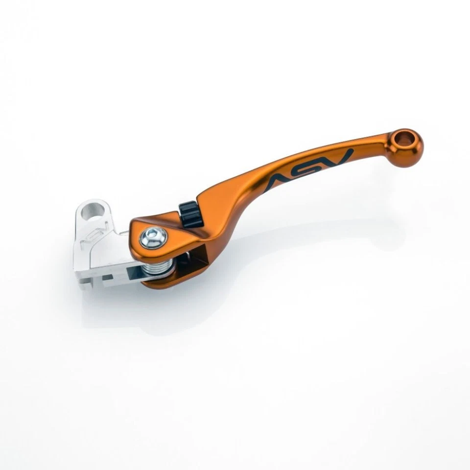 Paquete de pares de embrague todoterreno ASV Orange F4 + palanca de freno para Kawasaki KX65 2000-2017 Foto 2 de 4