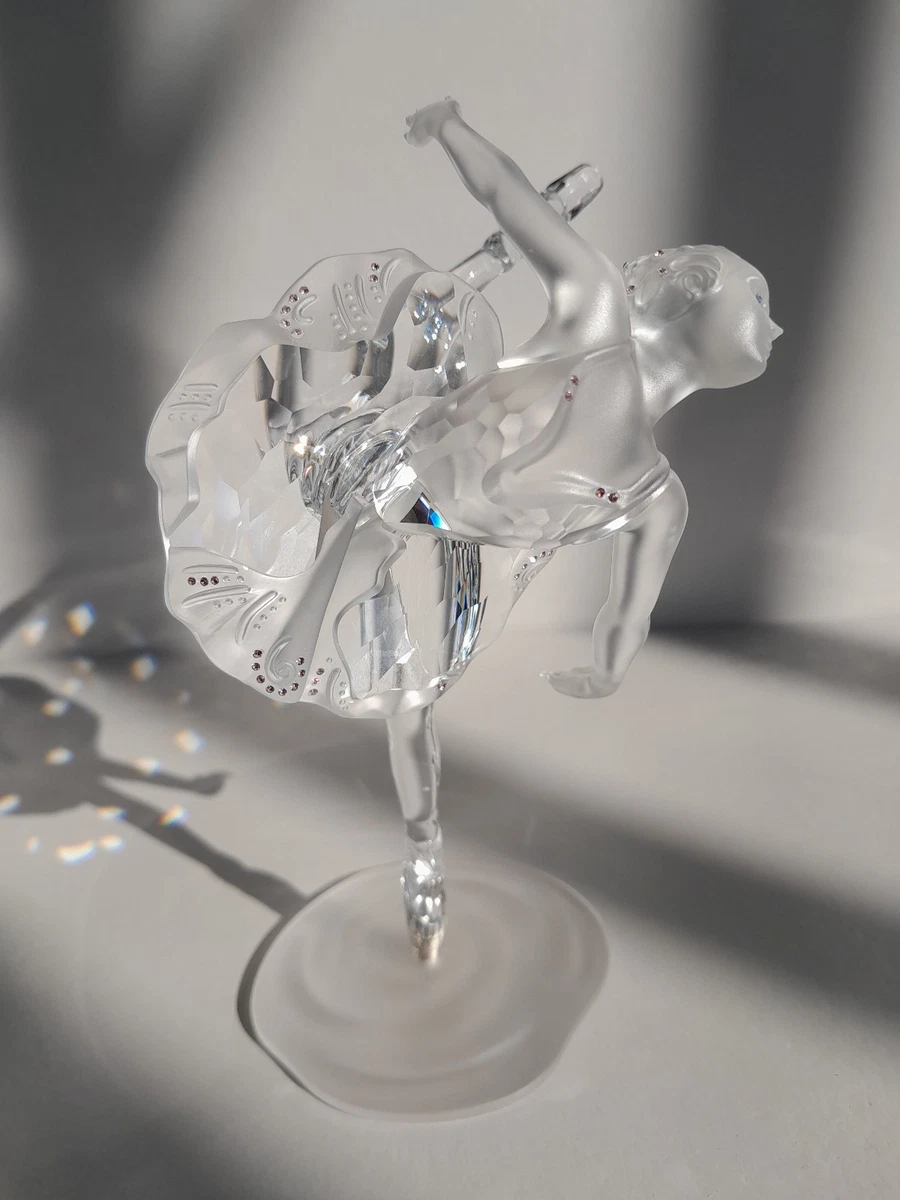 Swarovski ballerina a oggetti d'arte e antiquariato di cristallo
