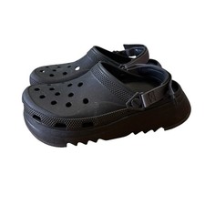 Crocs 208365-001 Men's Sz 11 Black Hiker Xscape Clogs