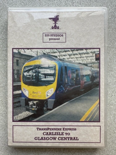 CARLISLE-GLASGOW CENTRAL DRIVERS EYE VIEW 225 STUDIOS RAILWAY DVD
