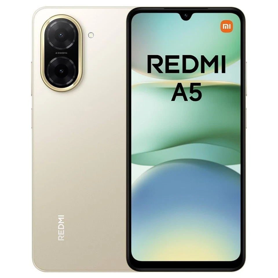 Smartphone Xiaomi Redmi A5 4/128GB 4G 6.88" Gold Oro Dual Sim Garanzia 24 Mesi - Immagine 2 di 4