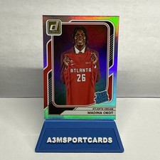 Madina Okot 2026 Panini WNBA Donruss Rated Rookie Holo Atlanta Dream #97