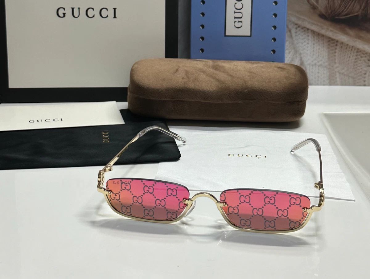 Gucci Purple Square Sunglasses for Women for sale | eBay