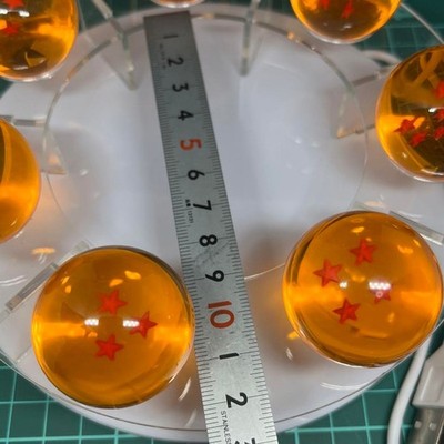 Dragon Ball Z LED Light Up Display Stand with 7 Crystal Balls Set