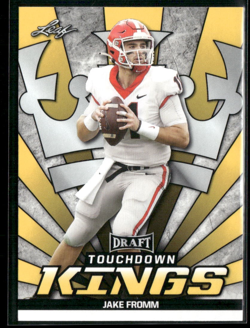 2020 Leaf Draft #82 Jake Fromm Gold