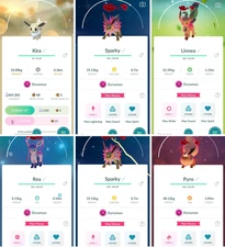 Shiny Eevee Dynamax and evolve form - PTCs - Read Description
