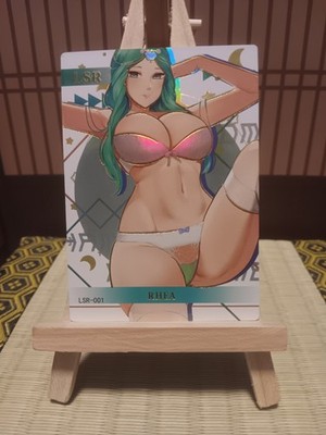 Rhea LSR-001 Goddess of Power Full Art Waifu Card