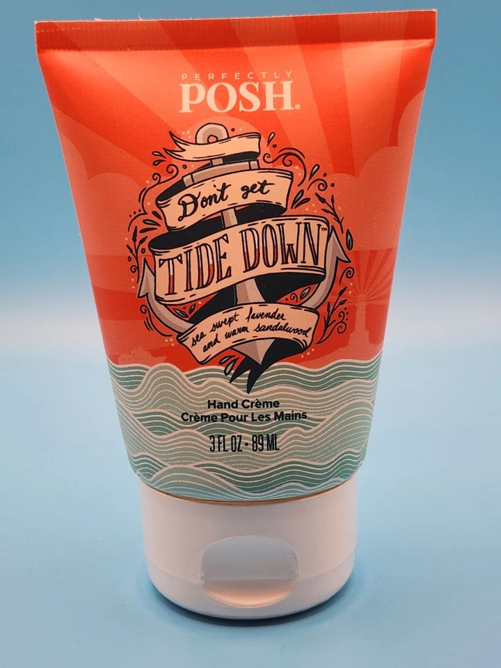 NEW-Perfectly Posh DON'T GET TIED DOWN- Lavender & Sandalwood HAND CREME- Sealed - Image 2 of 3