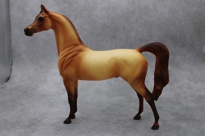 Gorgeous Peter Stone Horse Arabian Matte Red Roan  Solar Noise 
