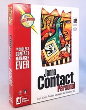 PC CD-ROM Janna Contact Personal Windows 95 - Brand New Factory Sealed