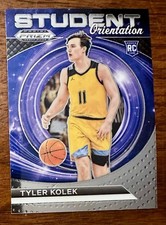 Tyler Kolek Rookie Card RC 2024 Panini Prizm Draft Picks Student Orientation