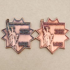 Statue of Liberty Geocoin  Copy Geocoin - Activated  Adoptable - TB1BJQ2