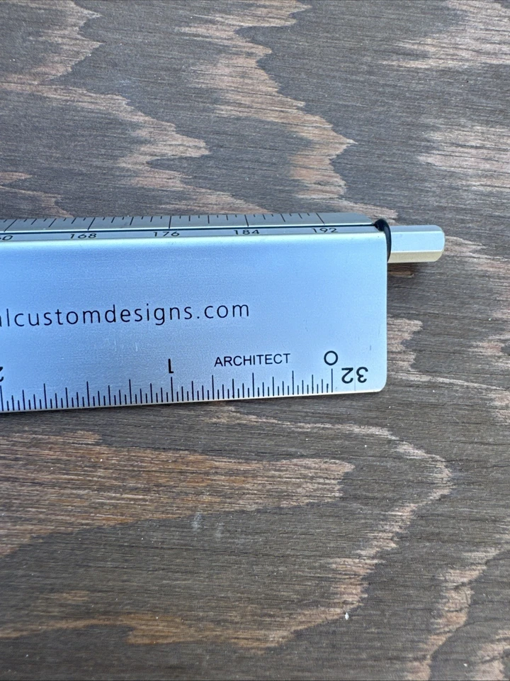 Rapid Rule 12” Drafting Architecture Adjustable Rotate Ruler ~ NICE! - Image 4 of 4