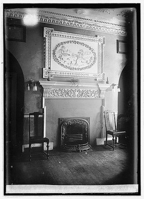 Photo:Interior of Kenmore frescos designed by Geo. Washington