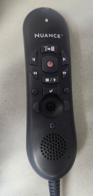 Nuance Dictaphone PowerMic II ''Worn Red'' Tested and Works Great 0POWM2N-005