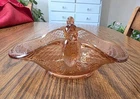 Fenton 1940’s Pink Depression Glass Bird's Nest Bowl