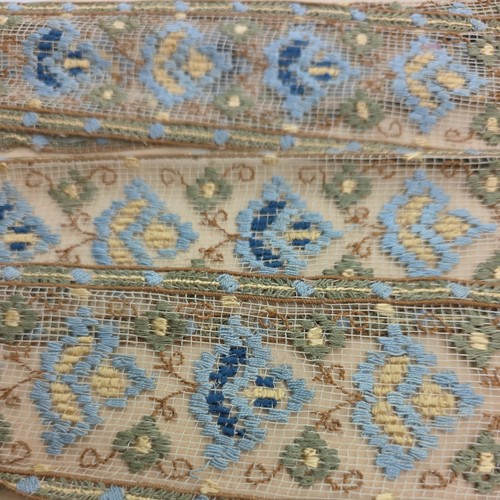 Approx 2+ yards beautiful Vintage fine machine-knitted Lace poss French/Swiss