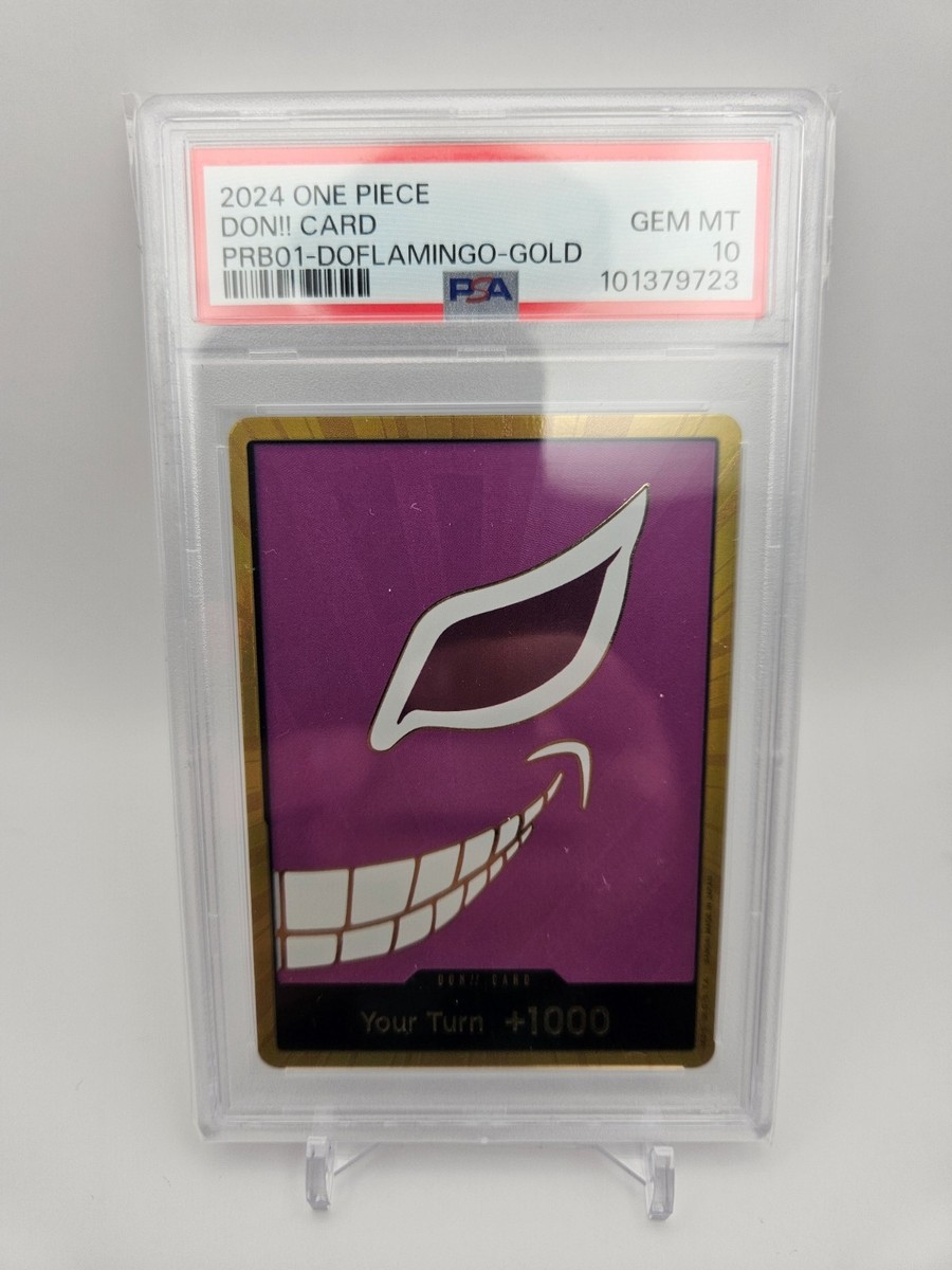 【PSA10】　DON!! CARD DOFLAMINGO-GOLD DON!! Card (Donquixote Doflamingo) (Gold) Premium Booster