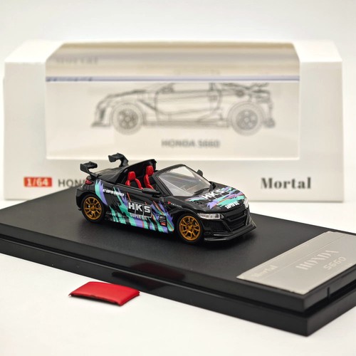 1/64 S660 Mugen Gulf ADVAN HKS SPOON Diecast Toys Car Models Gifts Mortal - Picture 7 of 18