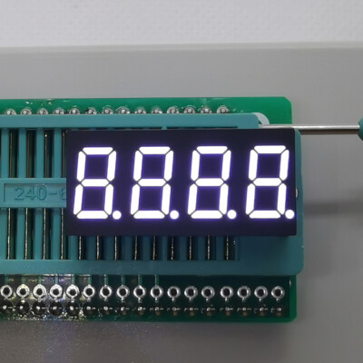 1pc~~ 0.36'' White LED 0.36 inch 4 Digit 7 Segment Display Common Anode / Cathode