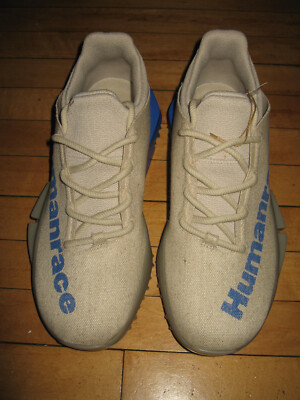 Adidas NMD S1 Mahbs Pharrell Willams Oatmeal Blue Casual