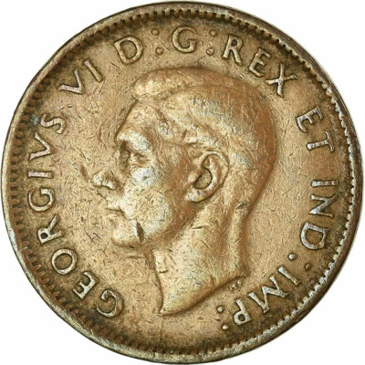 [#770781] Monnaie, Canada, George VI, Cent, 1945, Royal Canadian Mint, Ottawa, T - Photo 1/2